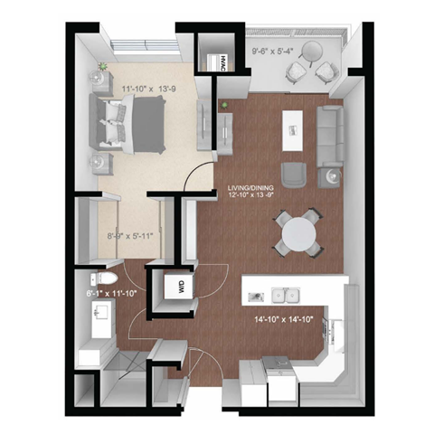 St Cloud Floor Plan at Expo, Minneapolis Minnesota